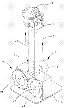 Conjoined multi-tape type power lifting device