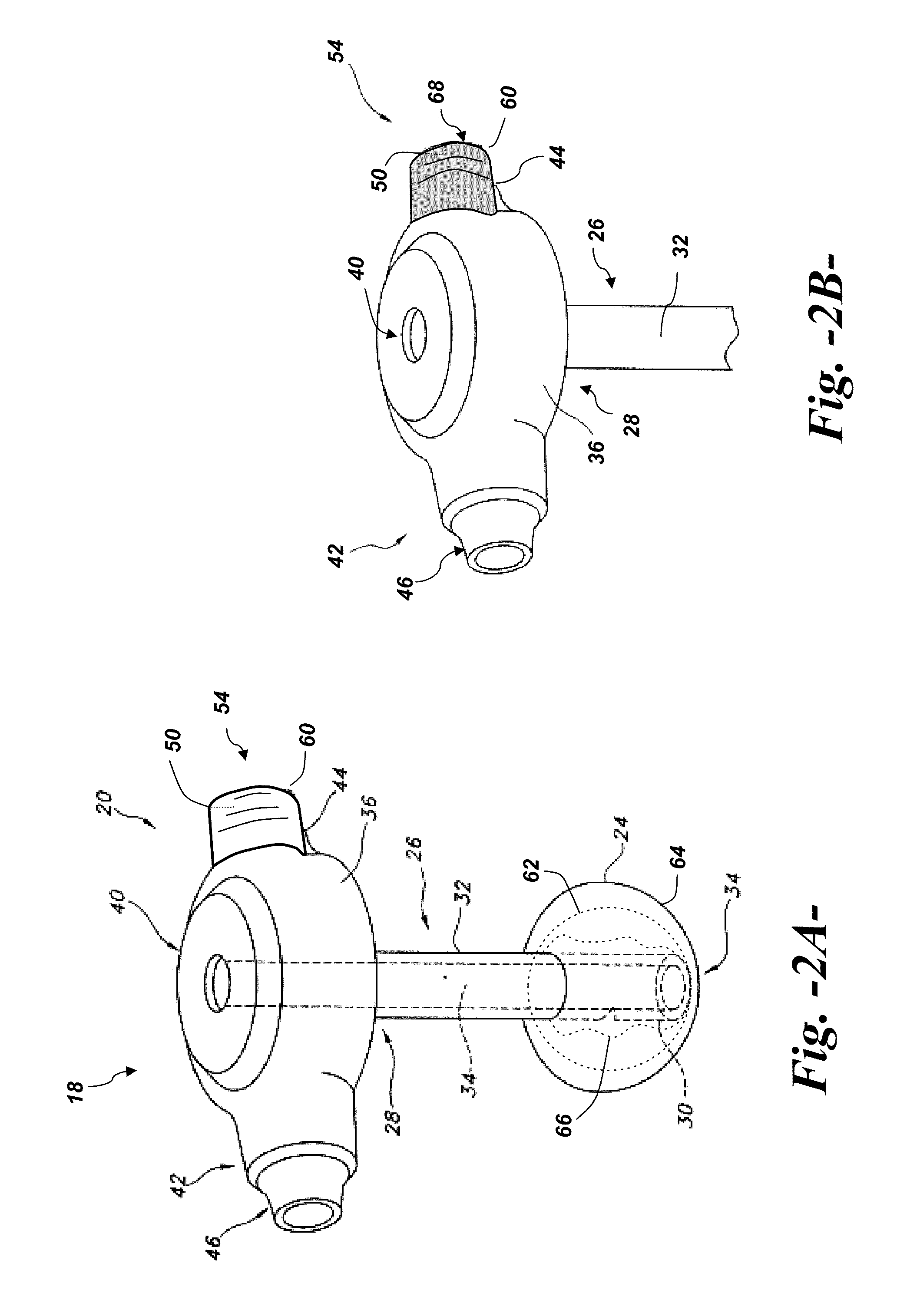 Enteral feeding catheter device with an indicator