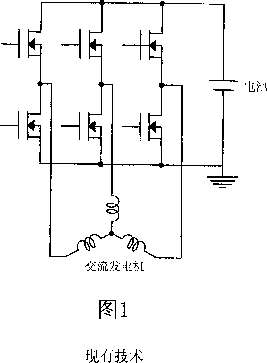 Method and apparatus for driving a power MOS device as a synchronous rectifier