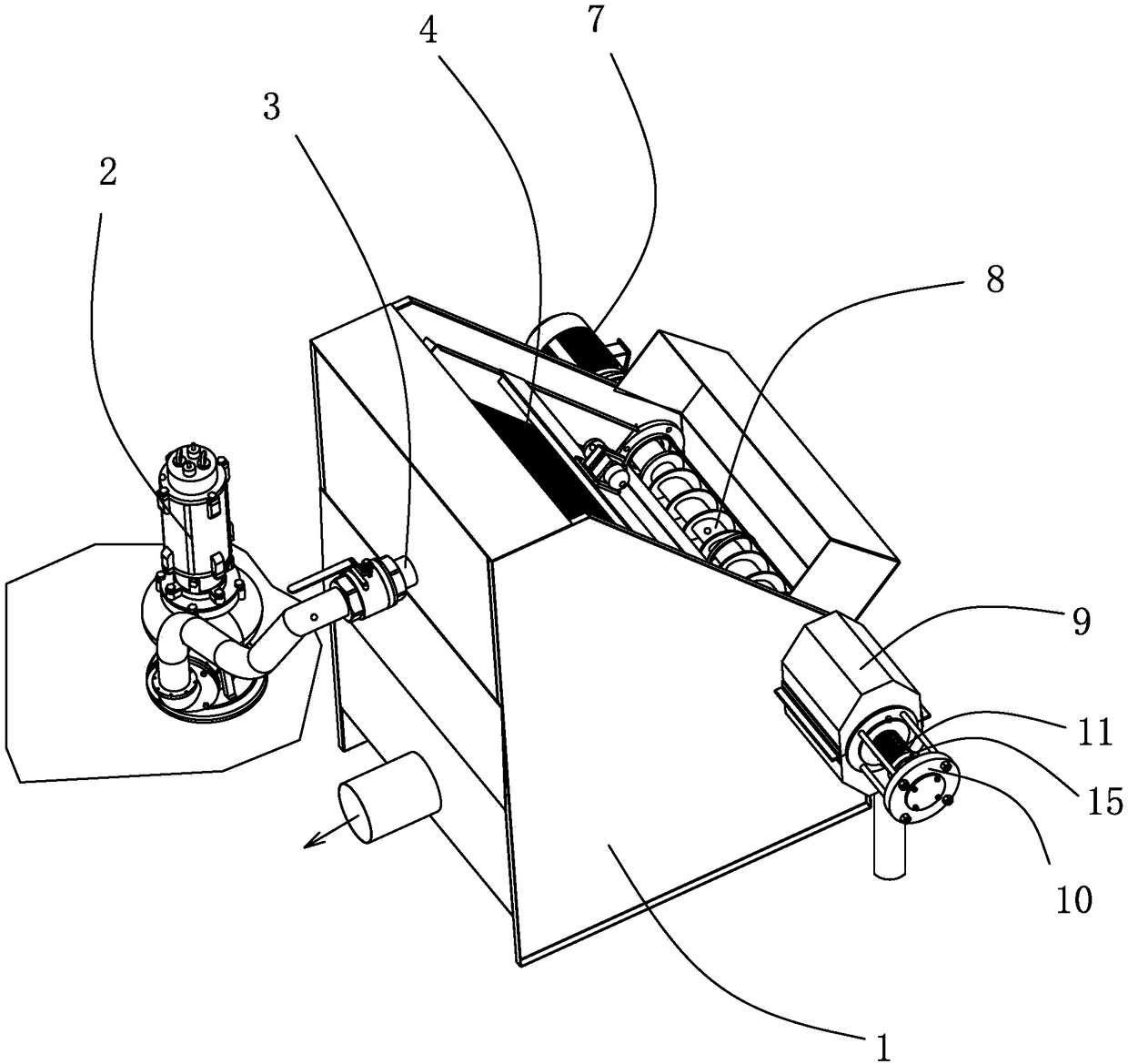 Solid-liquid separation device