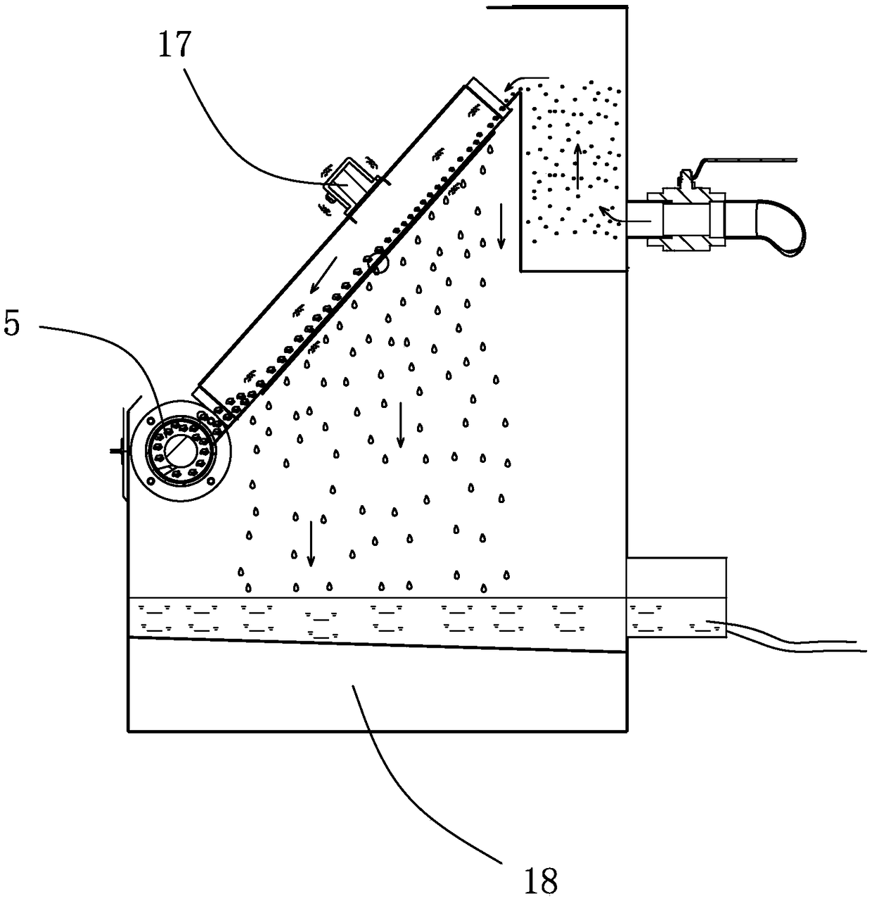 Solid-liquid separation device