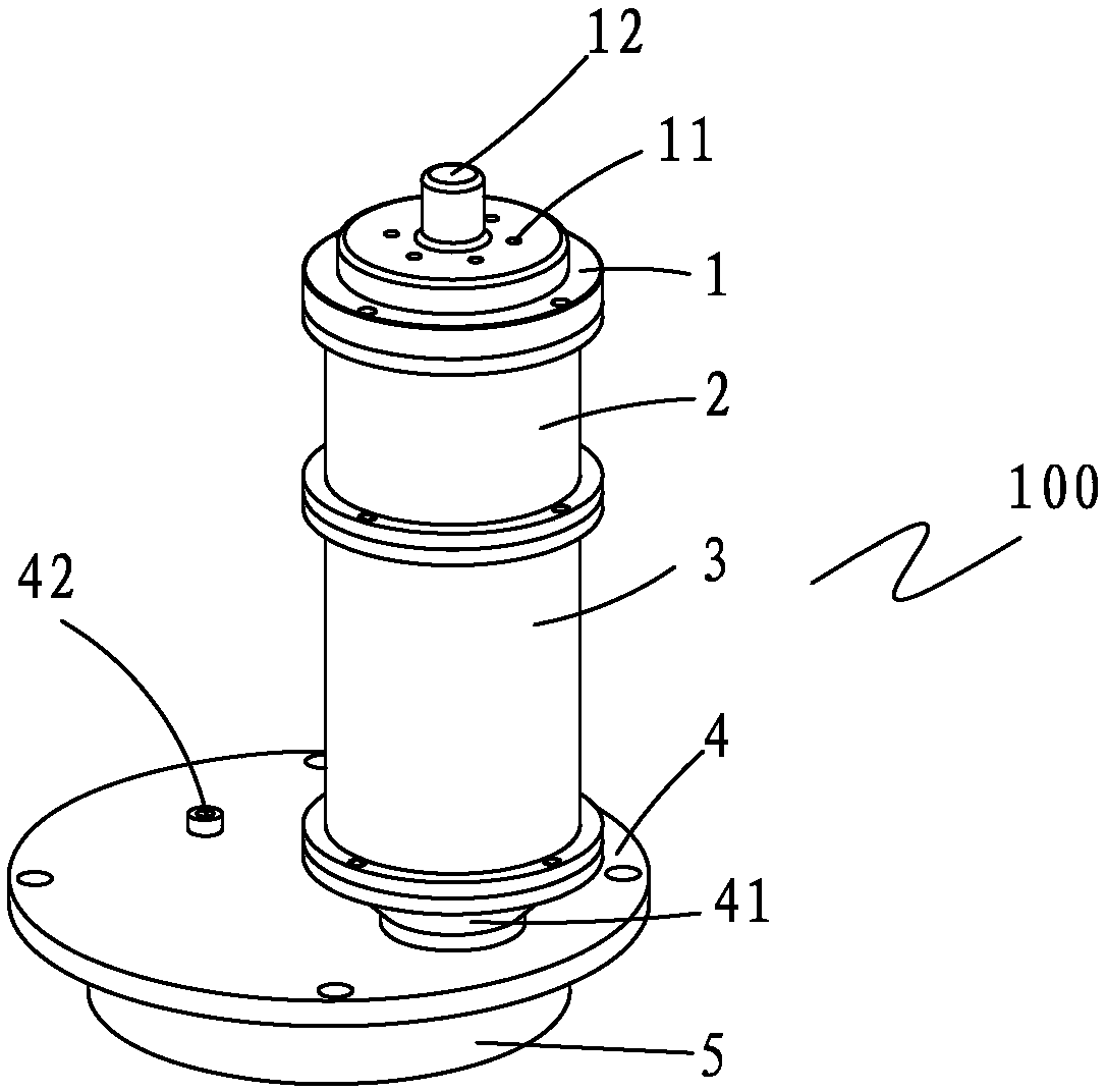 Powder feeding device capable of realizing powder gradient change and for laser cladding