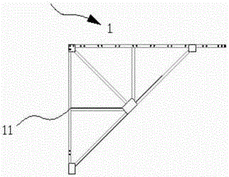 A kind of building buffer type protective shed