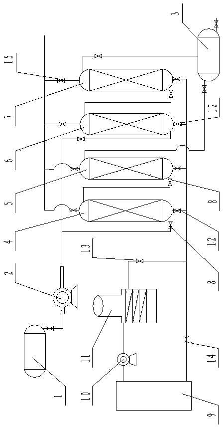 Furfural dehydration device