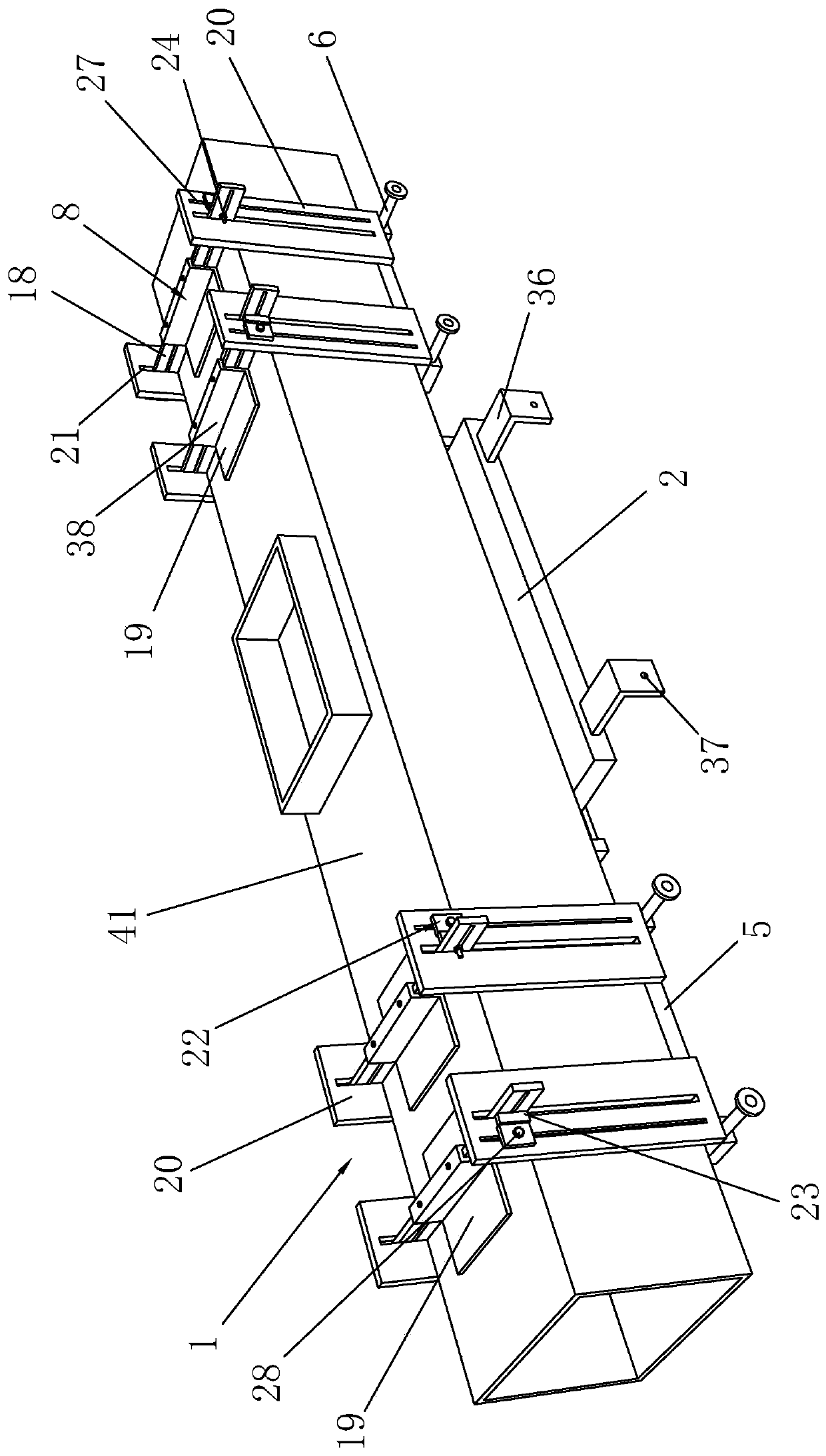 Stabilizing device for air pipe inside integrated stove and method of device