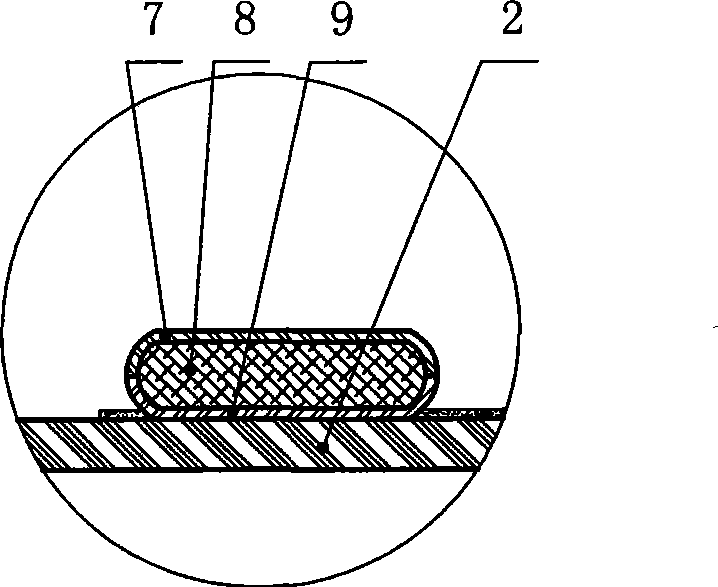Cloth ornamental picture and production method thereof