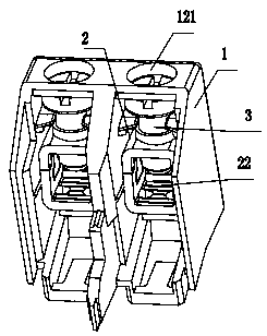 Wiring module for low-voltage electrical appliance and contactor
