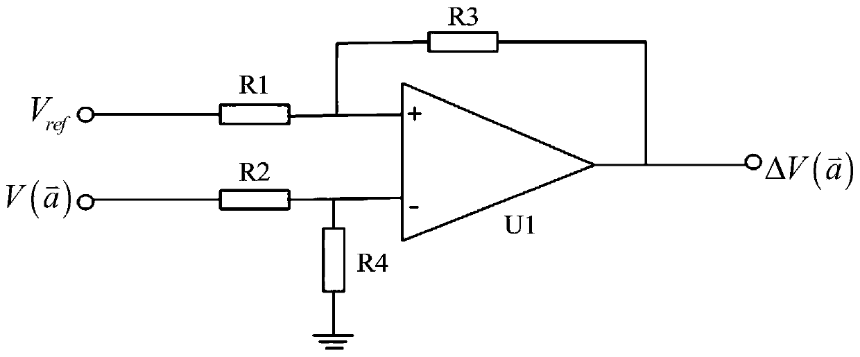 Analog anti-vibration crystal oscillator compensation device and method