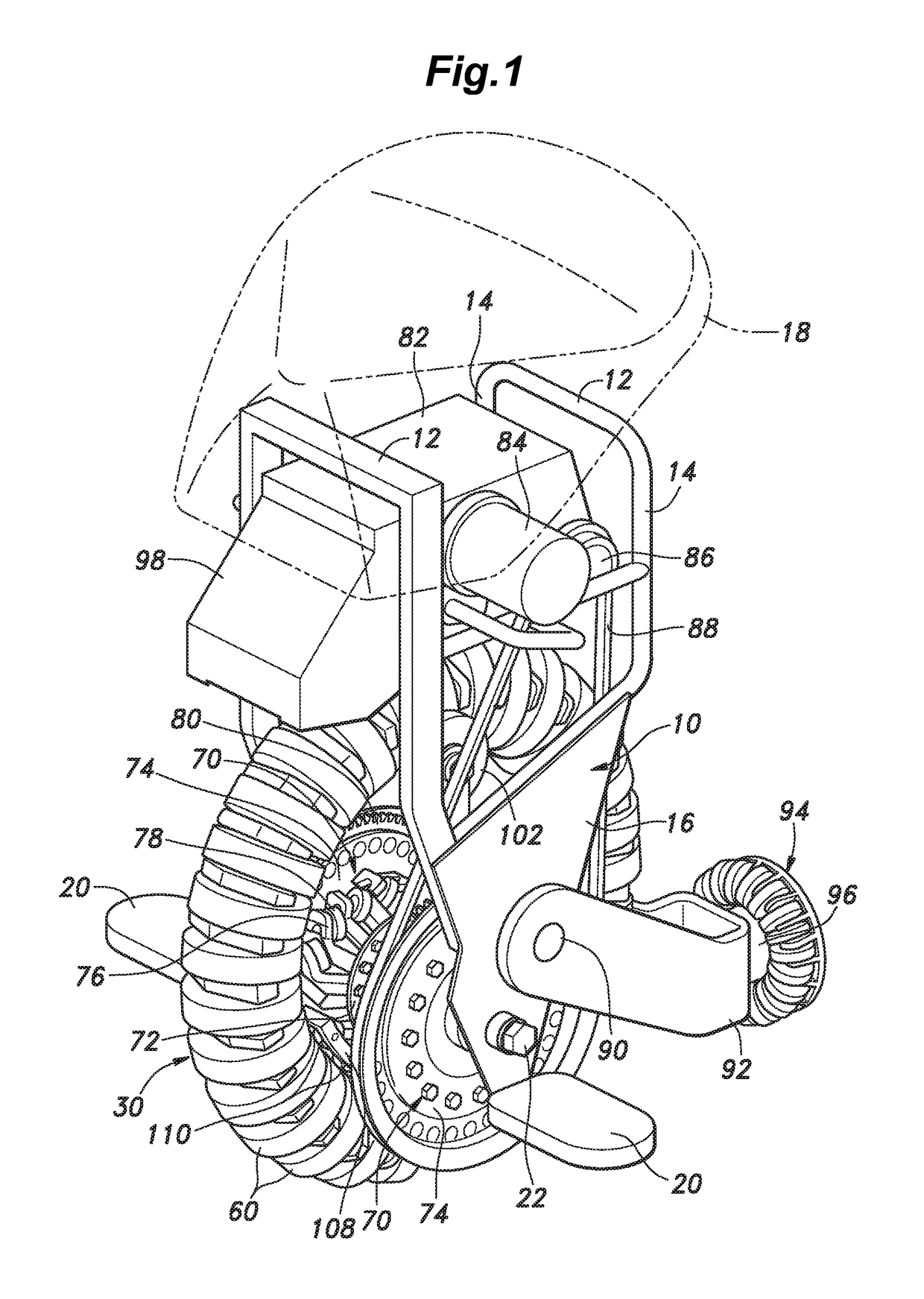Omni-wheel, frictional propulsion device and omni-directional vehicle