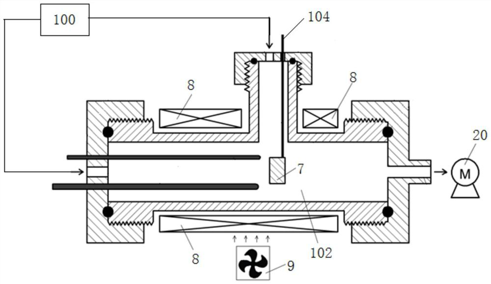 Method for detecting hydrogen content in solid metal