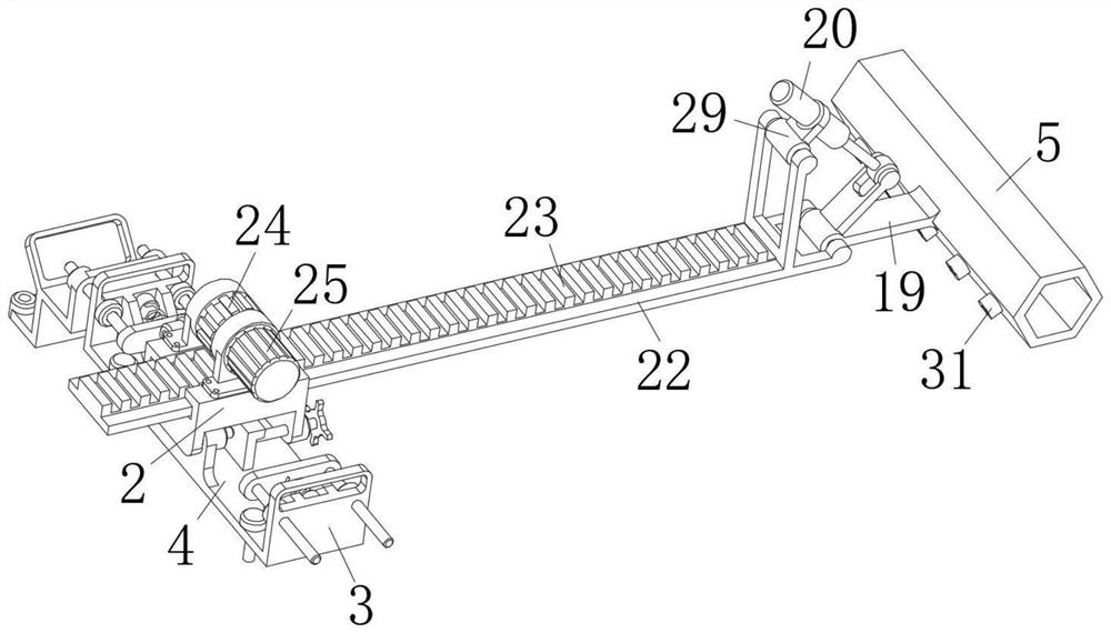 Auxiliary positioning device for installation of prefabricated piers and columns of large-span prefabricated high-speed railway bridges