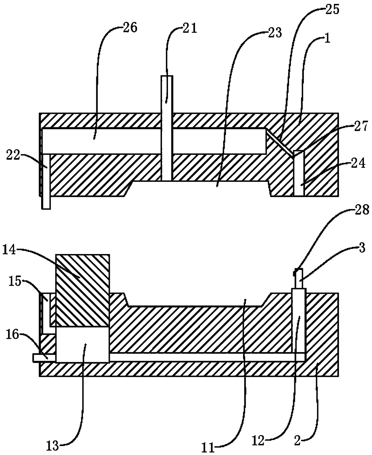 Mold with insulation function