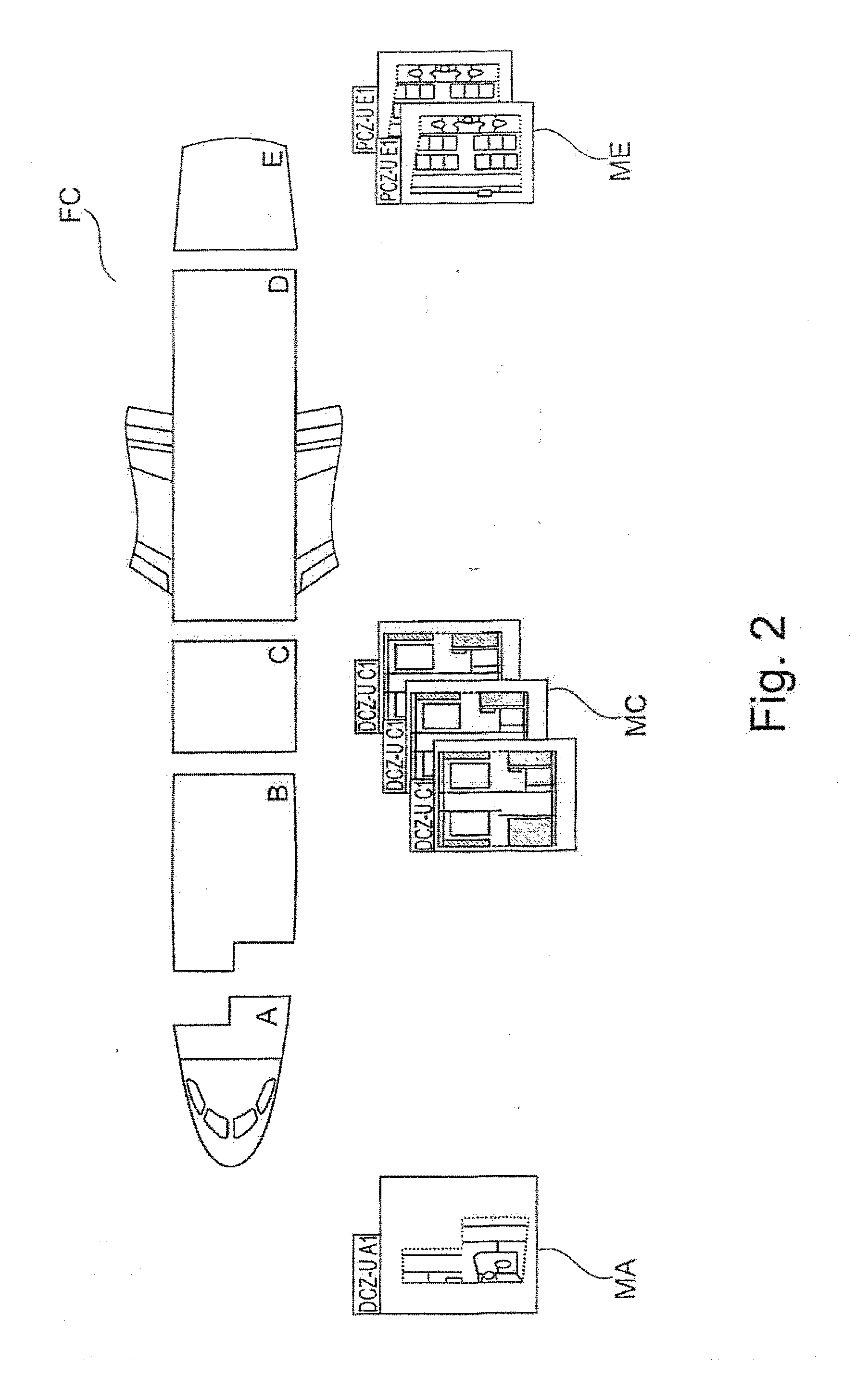 Method for configuration and/or equipment of a vehicle cabin, in particular of an aircraft