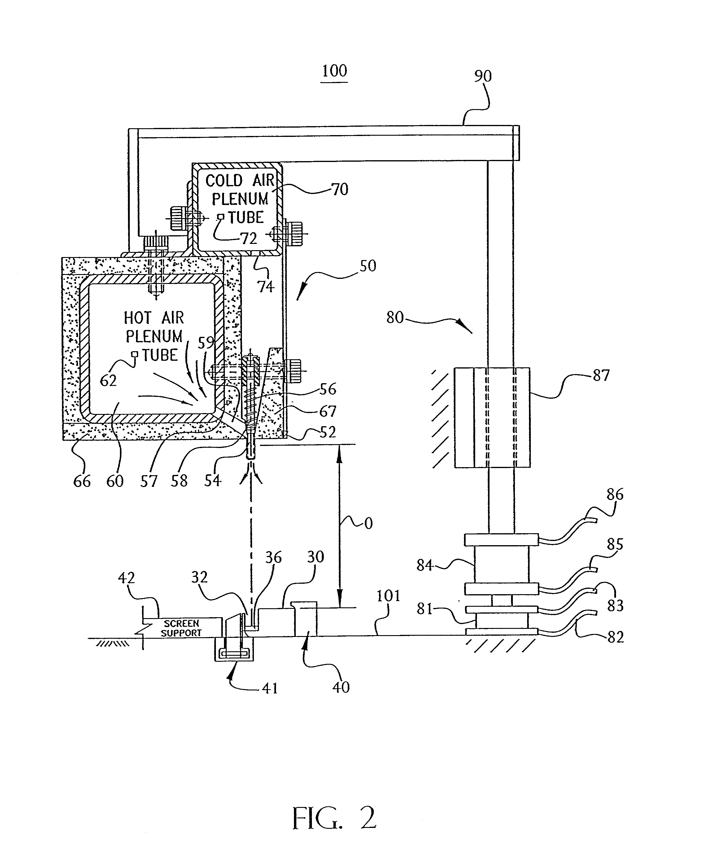 Screen cloth insertion apparatus and method