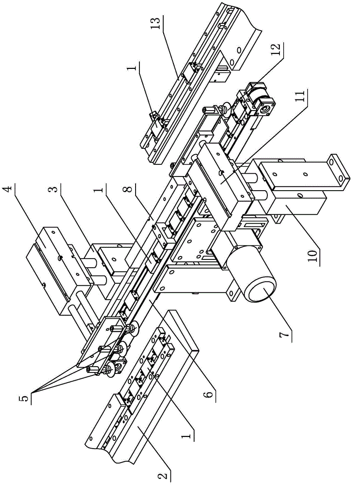 A vacuum suction cup feeding device