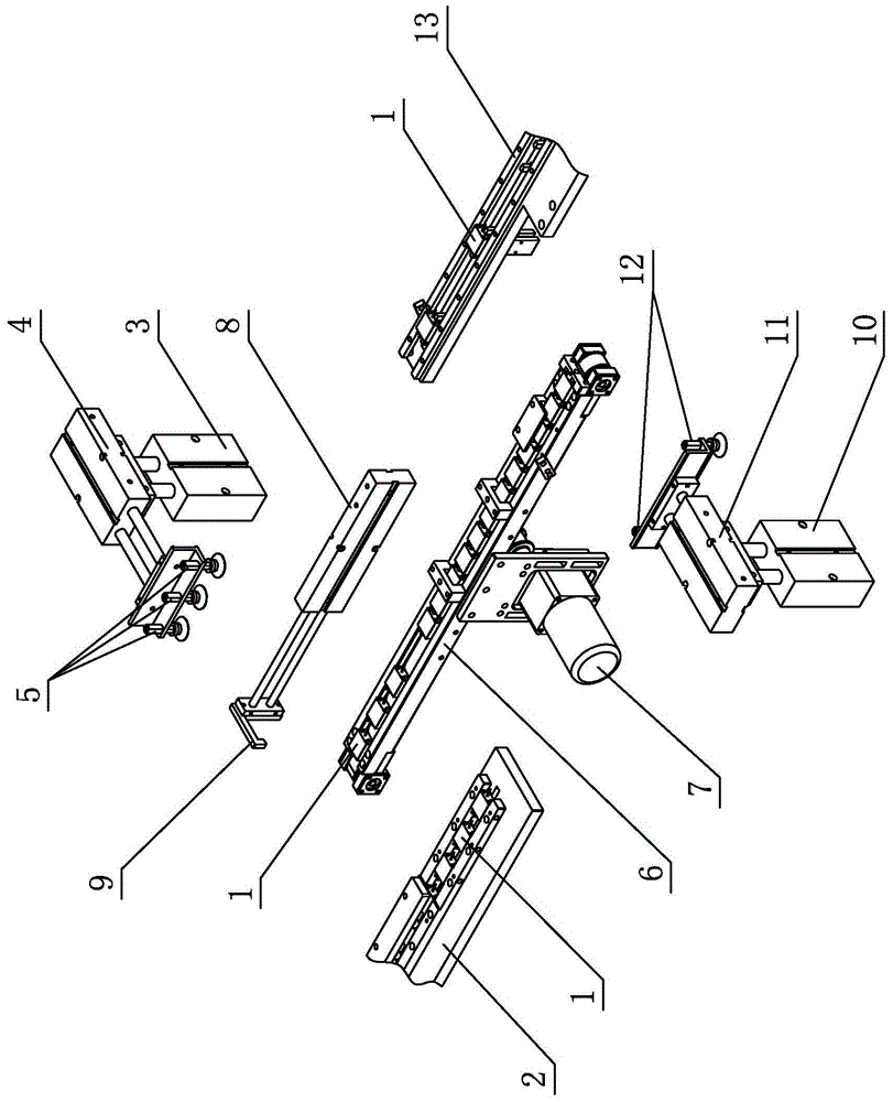 A vacuum suction cup feeding device