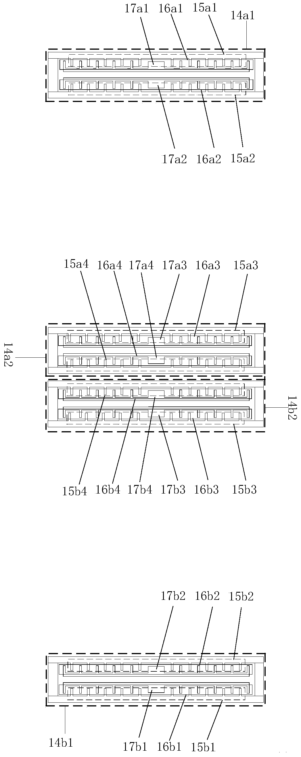 Device and method for suppressing mechanical coupling error of dual-mass silicon microgyroscope