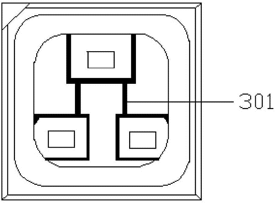 LED display screen with function of dissipating heat before screen