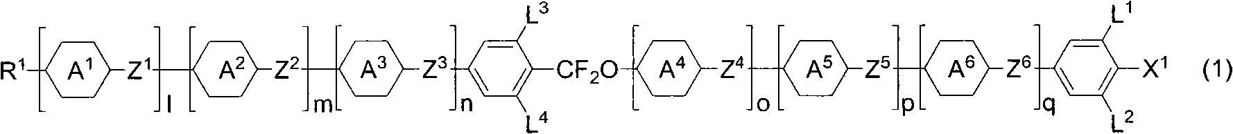 Pentacyclic liquid crystal compound having CF2O bonding group, liquid crystal composition and liquid crystal display