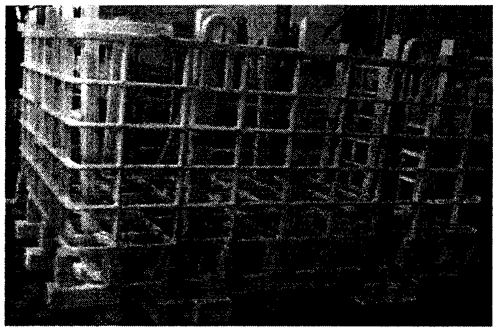 Material-frame (integrated type) investment casting process and method