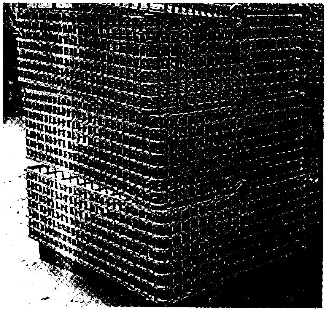 Material-frame (integrated type) investment casting process and method