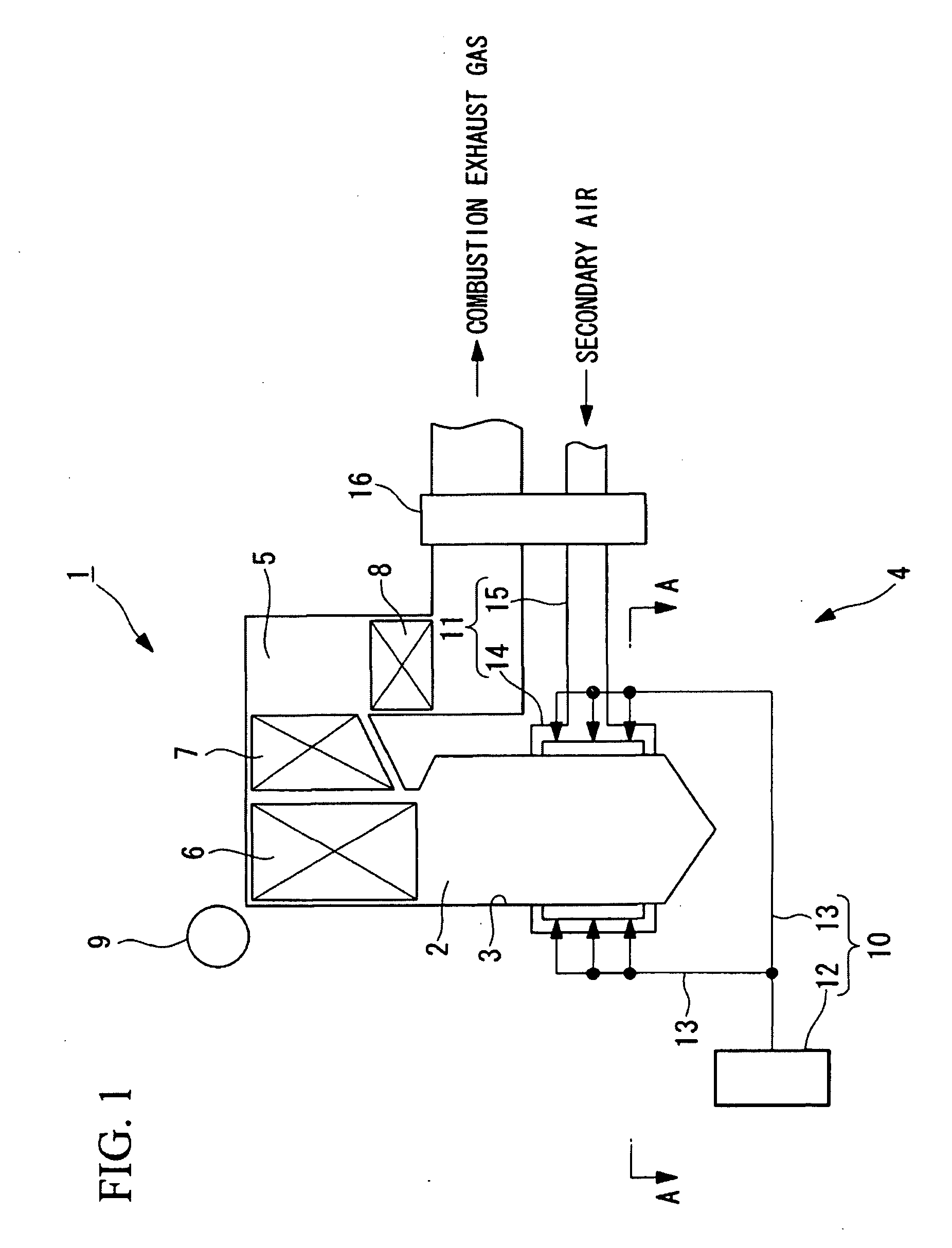 Pulverized coal concentration adjustment apparatus and pulverized coal combustion boiler