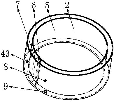 A kind of climbing booster shoe based on magnet ring repulsion