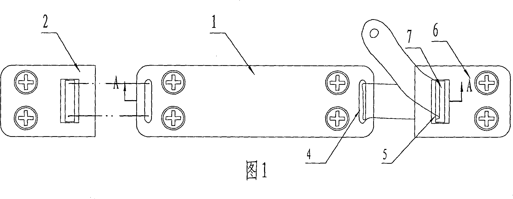 System for fixing anterior cervical and capable of preventing overcompensation movement