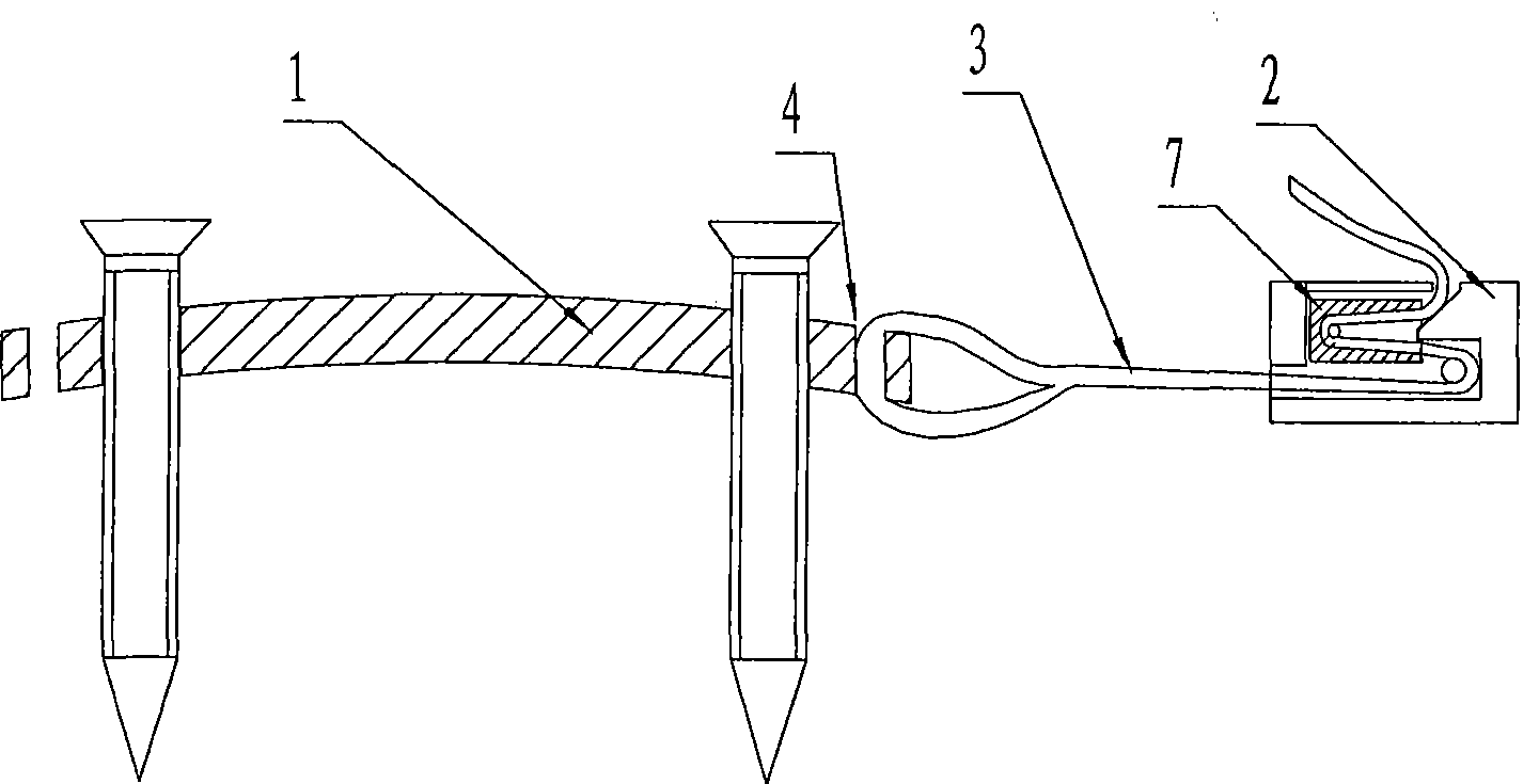 System for fixing anterior cervical and capable of preventing overcompensation movement