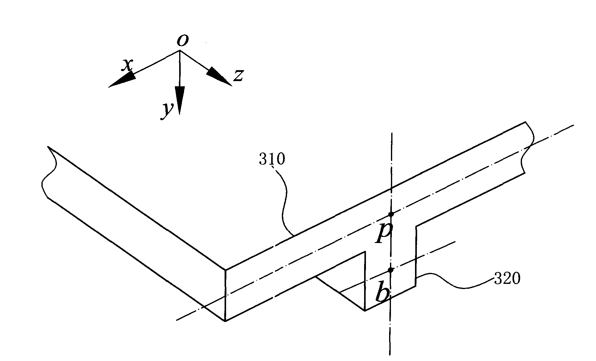 Method for constructing slab- girder structure of train body in analysis of train structure