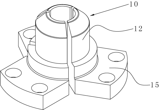 Round pin-inserted positioning device and tensioning and positioning round pin thereof