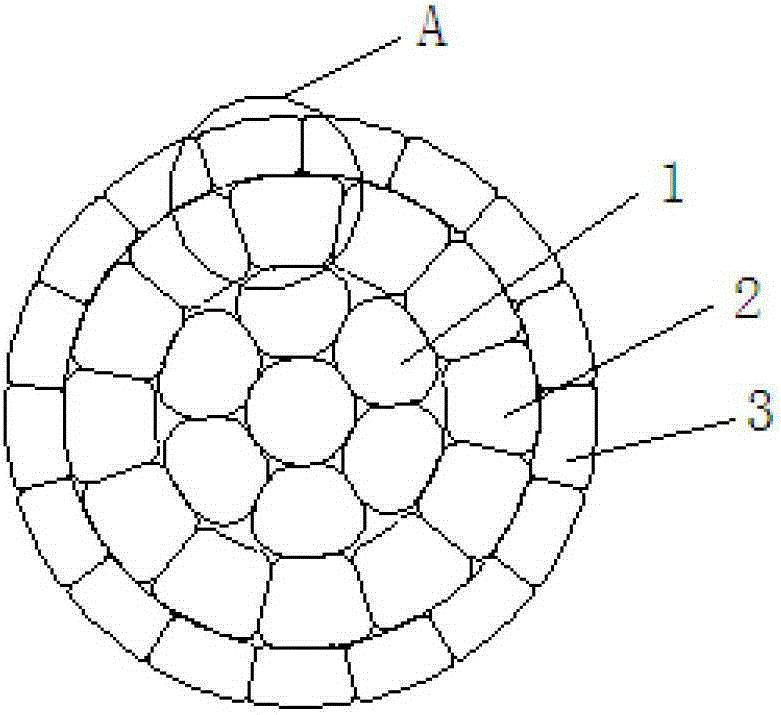 Preparation method of high-density compact round aluminum conductor for cables