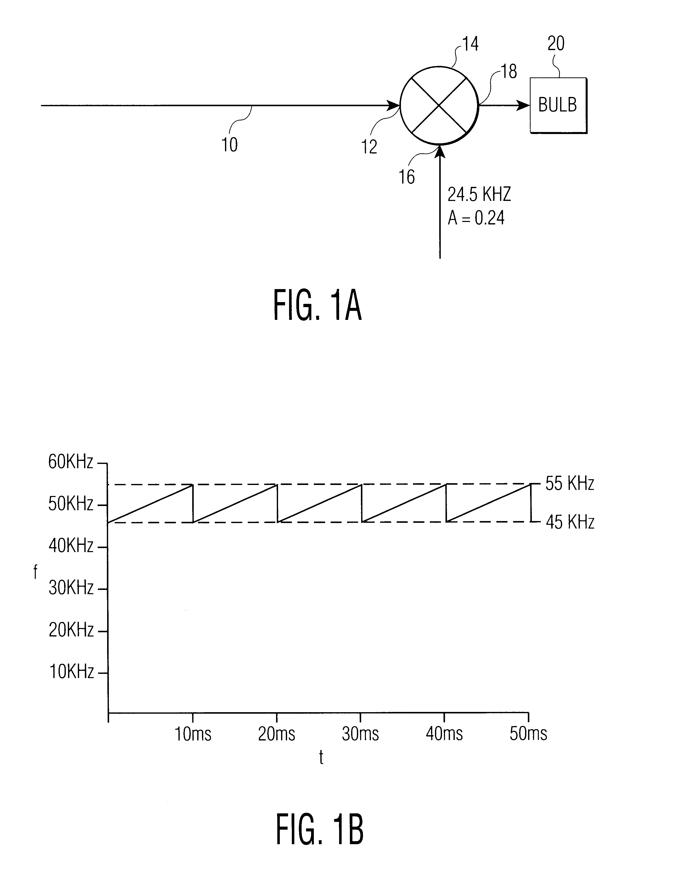 Reduction of vertical segregation in a discharge lamp