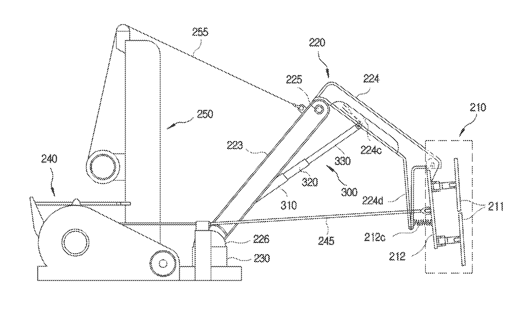 Mooring system for a vessel