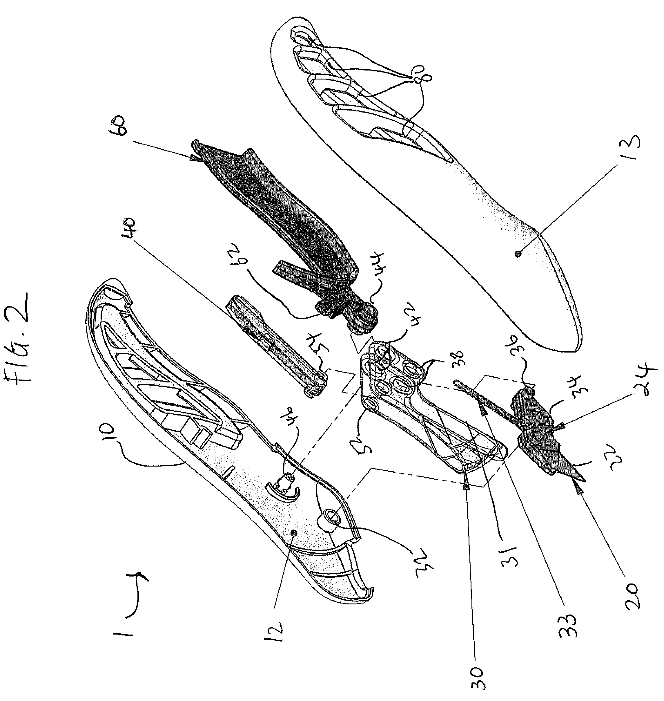 Utility Knife with Counter-Reciprocating Blade and Guard