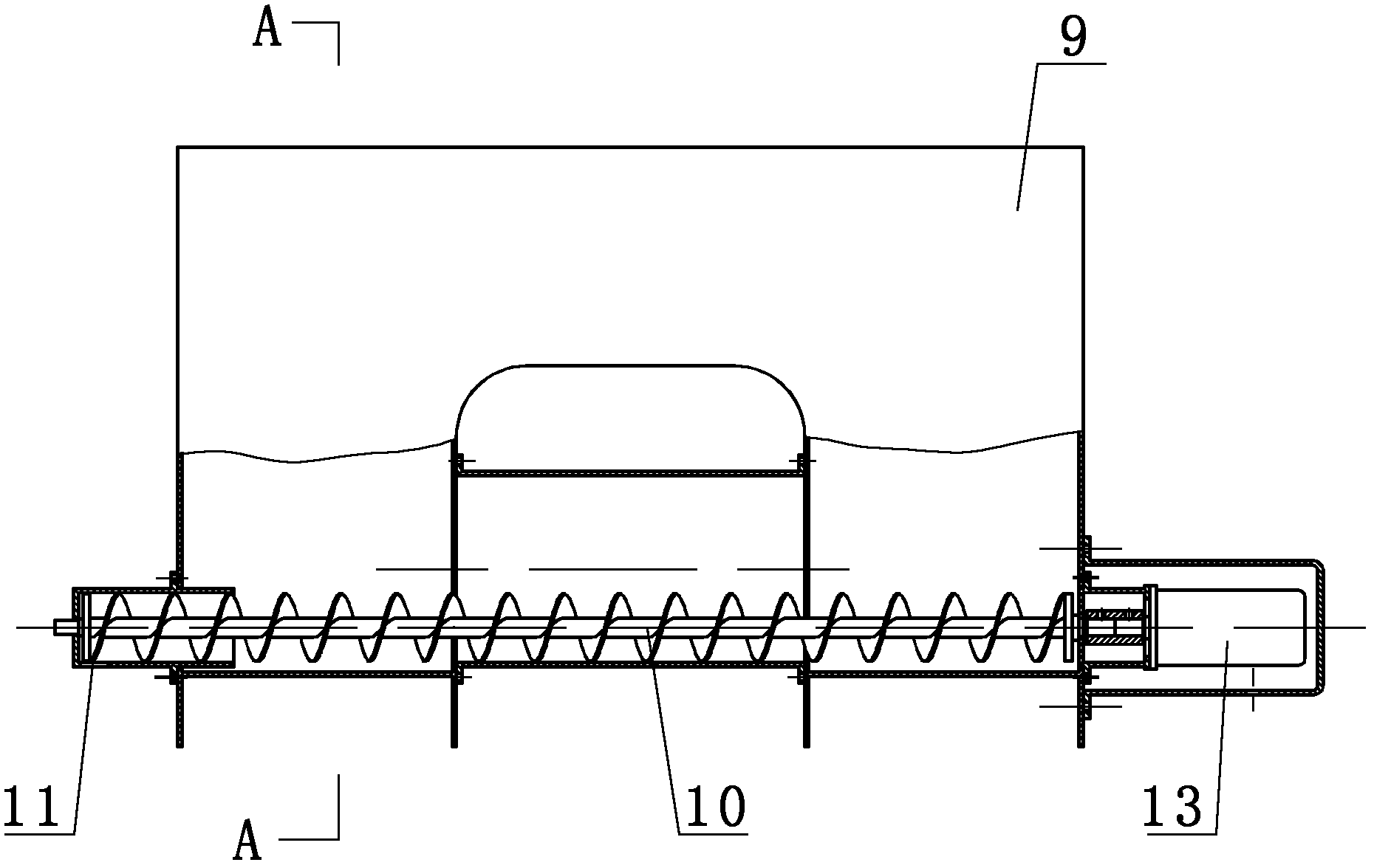 Device for feeding shrimps and crabs