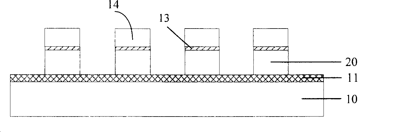 Making method for NAND-type quick flash memory selective bar