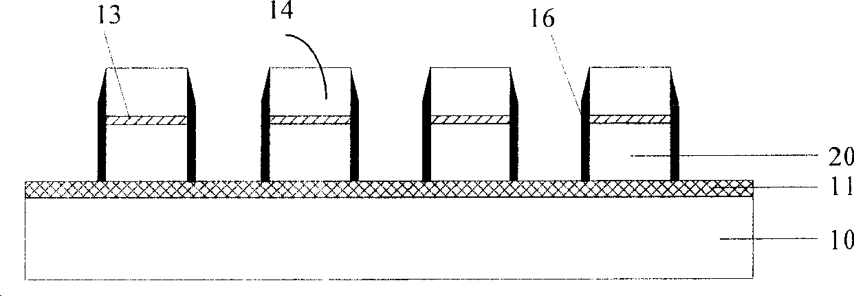 Making method for NAND-type quick flash memory selective bar