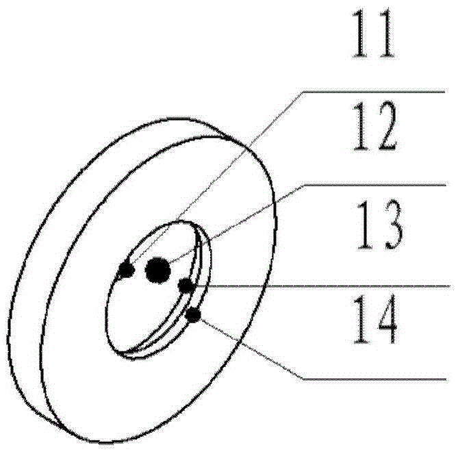 Non-axisymmetric double-slope multi-stage step-down collector electrode