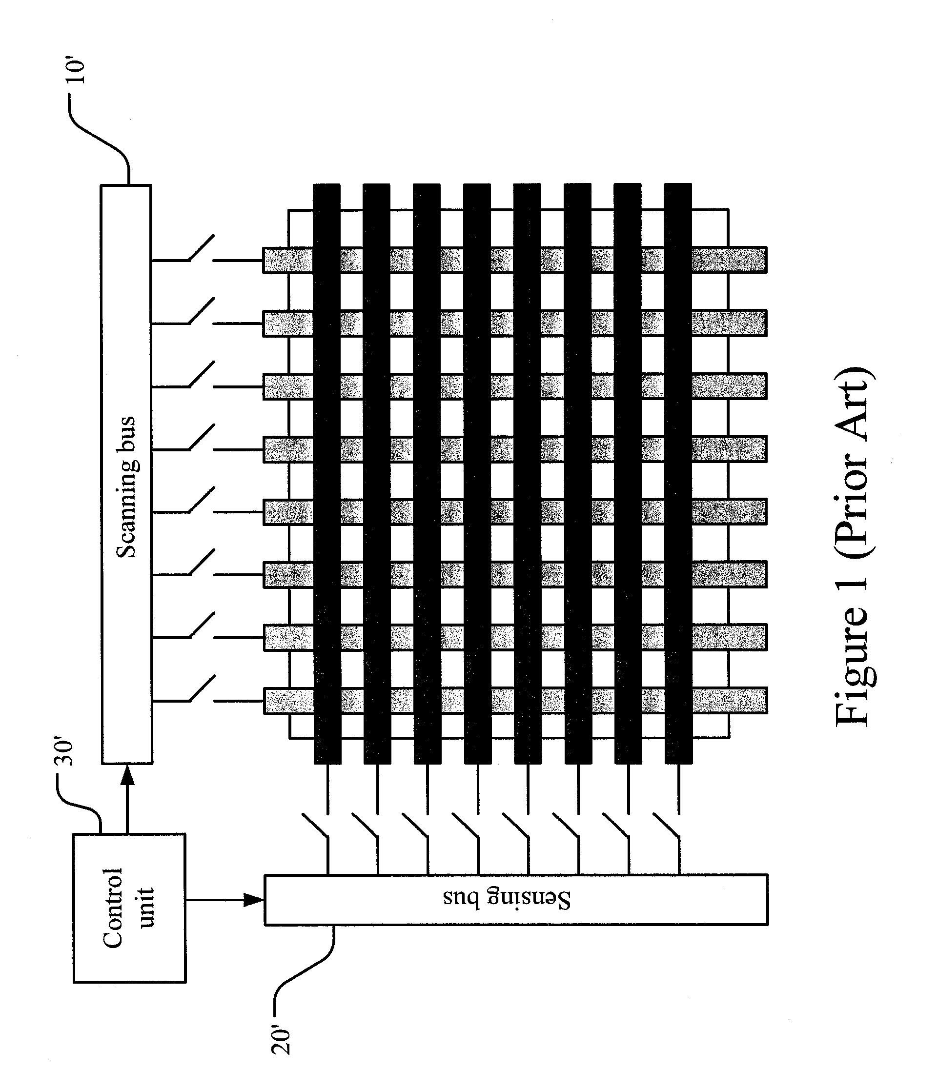 Touch panel with discharging function