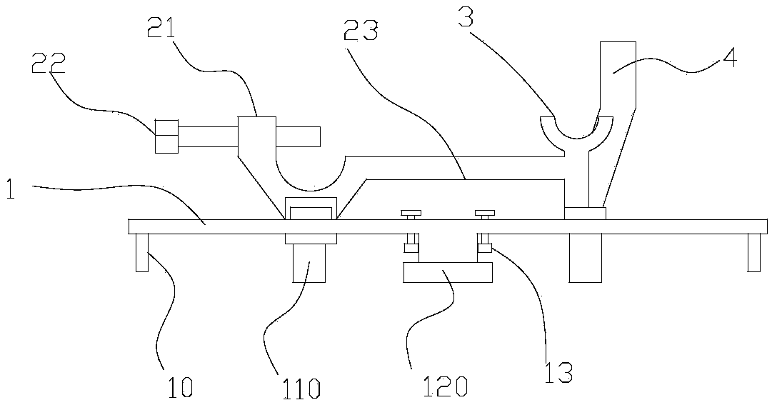 Stable refrigerating unit supporting frame