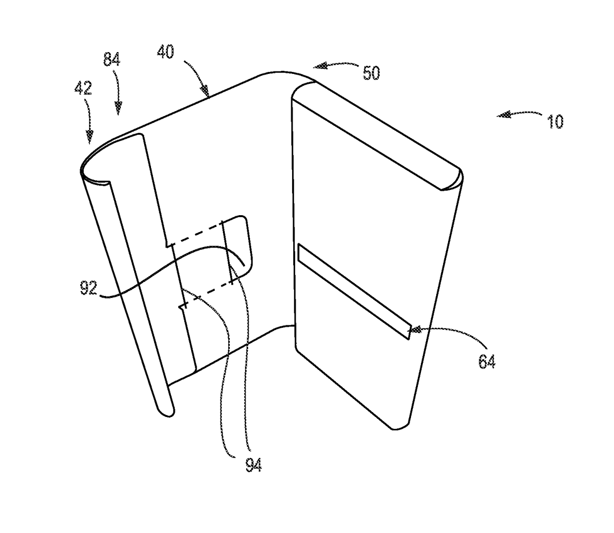 Resealable packaging made of paper, cardboard or paperboard, especially for receiving sheets and paper