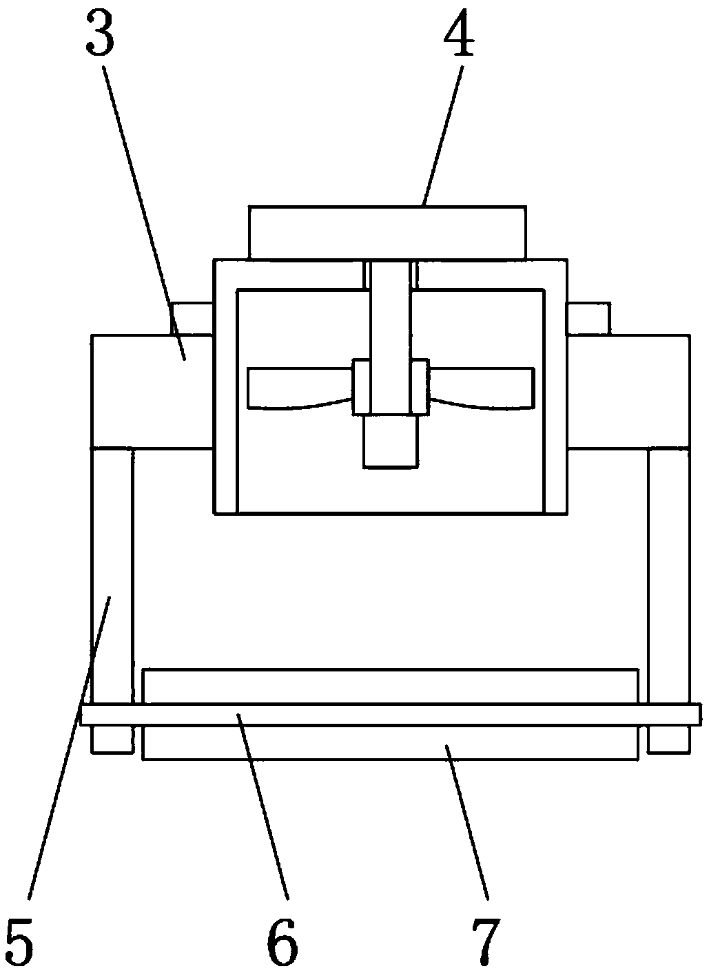 Pig house ventilation device