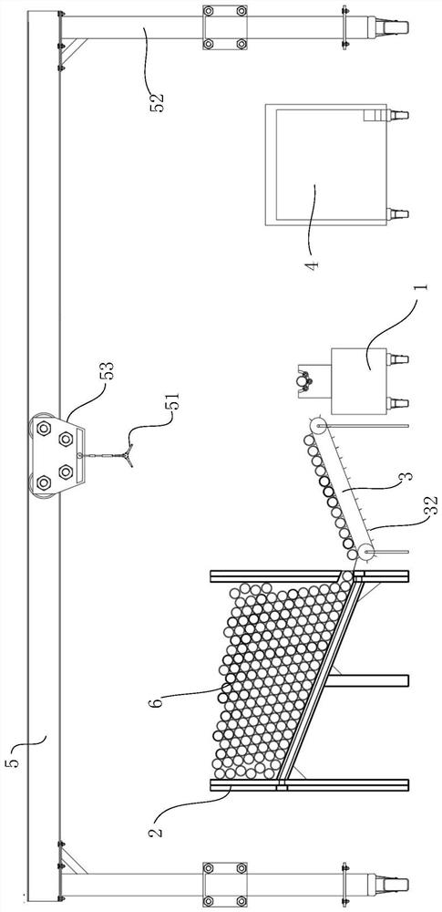 Steel pipe brushing equipment and brushing method thereof