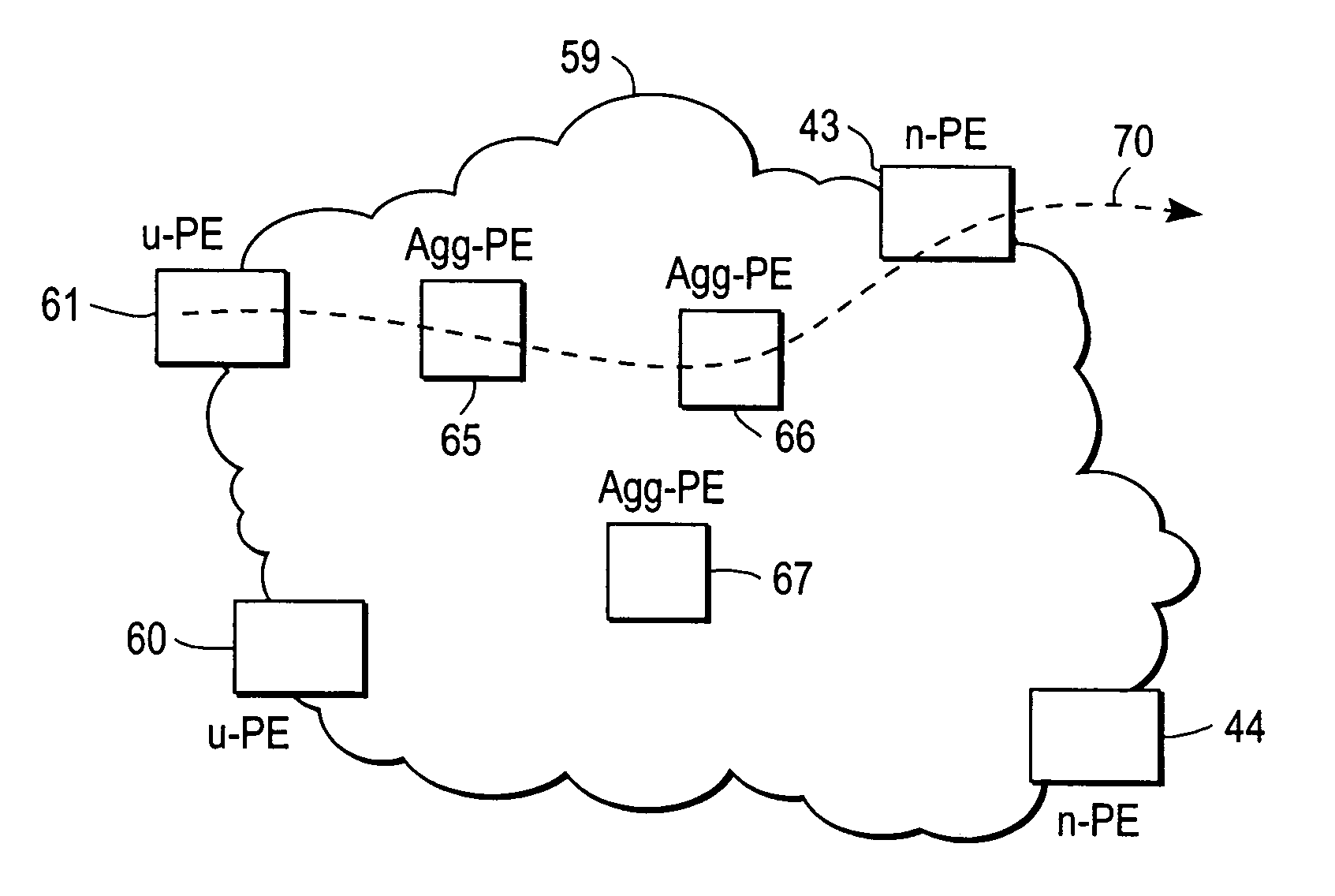 Method and apparatus for fault detection/isolation in metro Ethernet service