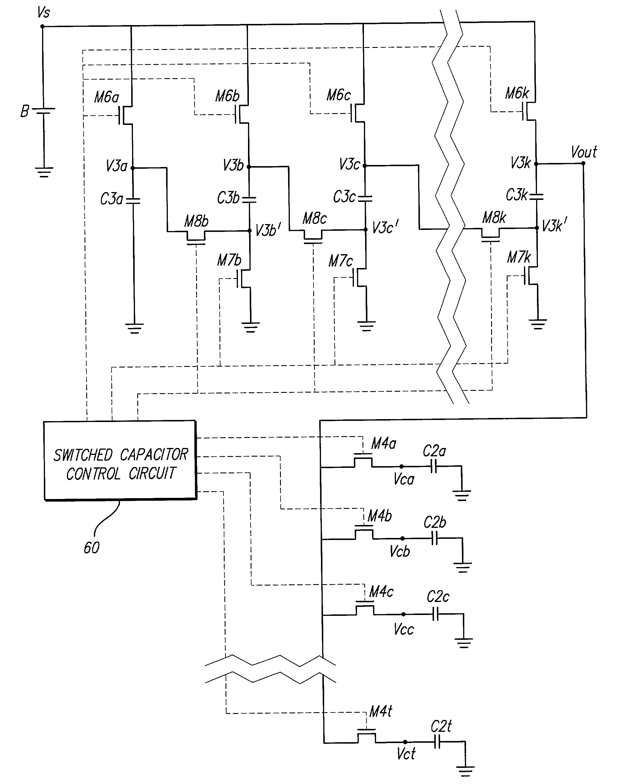 Multi-compliance voltage generator in a multichannel current stimulator