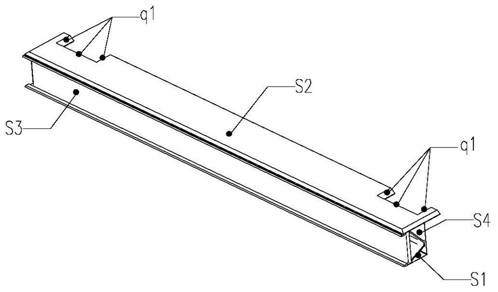 A rail vehicle corbel, underframe and underframe welding method