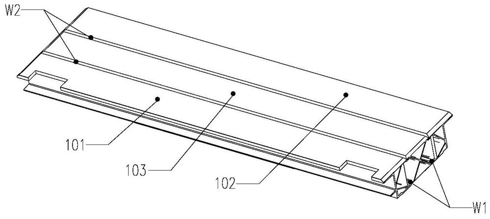 A rail vehicle corbel, underframe and underframe welding method