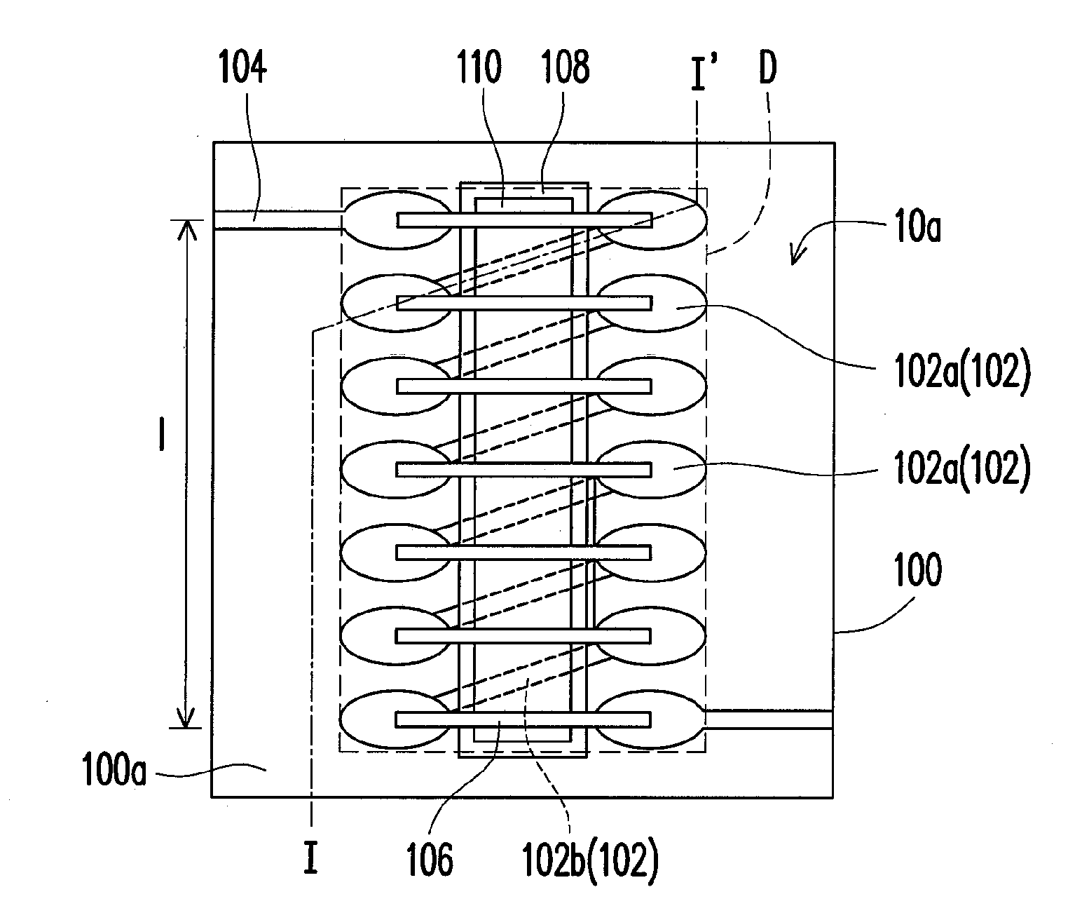 Power inductor structure