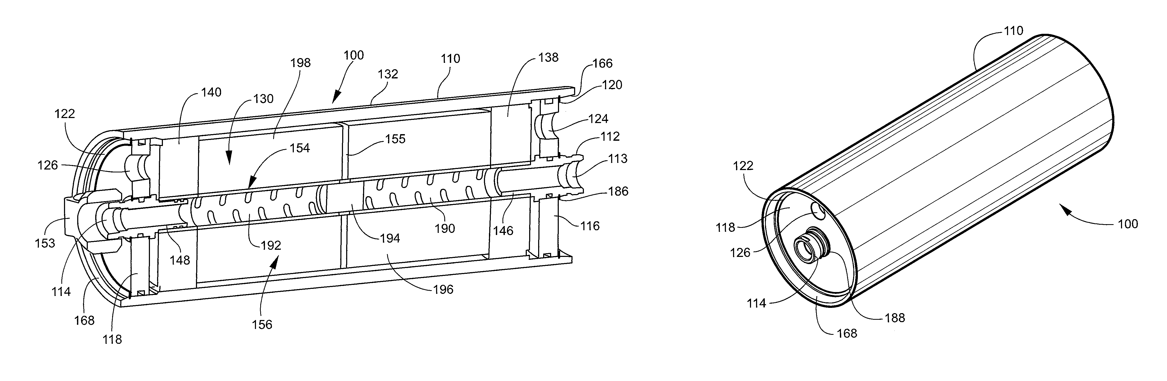 Liquid degassing membrane contactors, components, systems and related methods